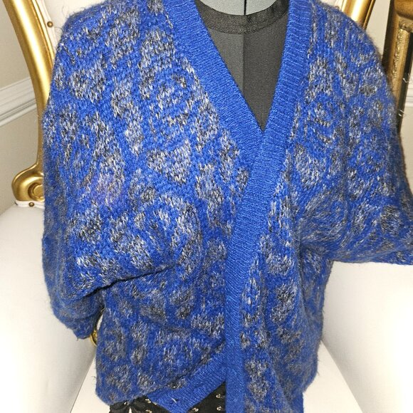 Vintage Benetton Cardigan Made in Italy‎ See Measurements - Picture 1 of 3